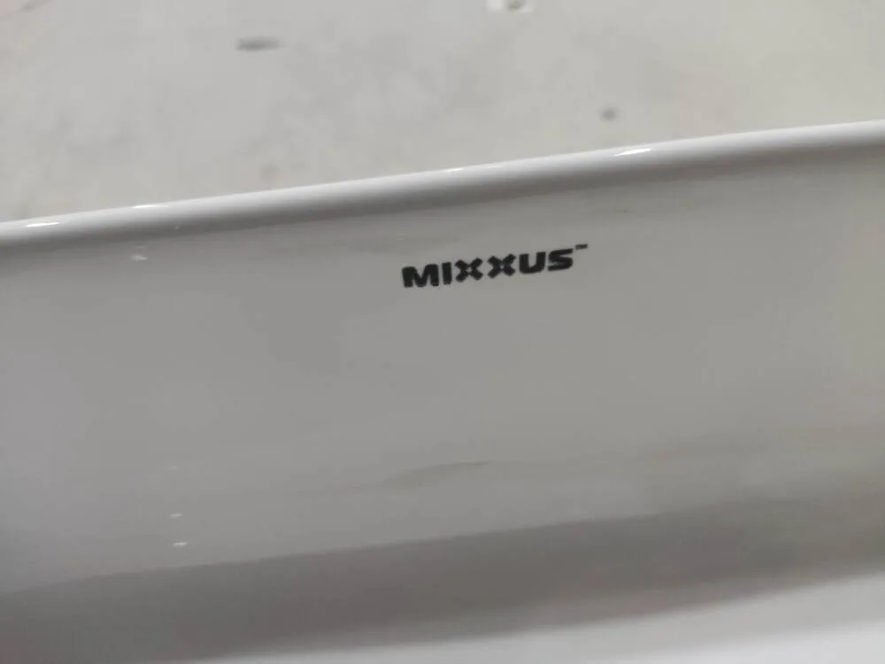 Раковина накладна MIXXUS PREMIUM санітарна порцеляна 500х390 мм Білий