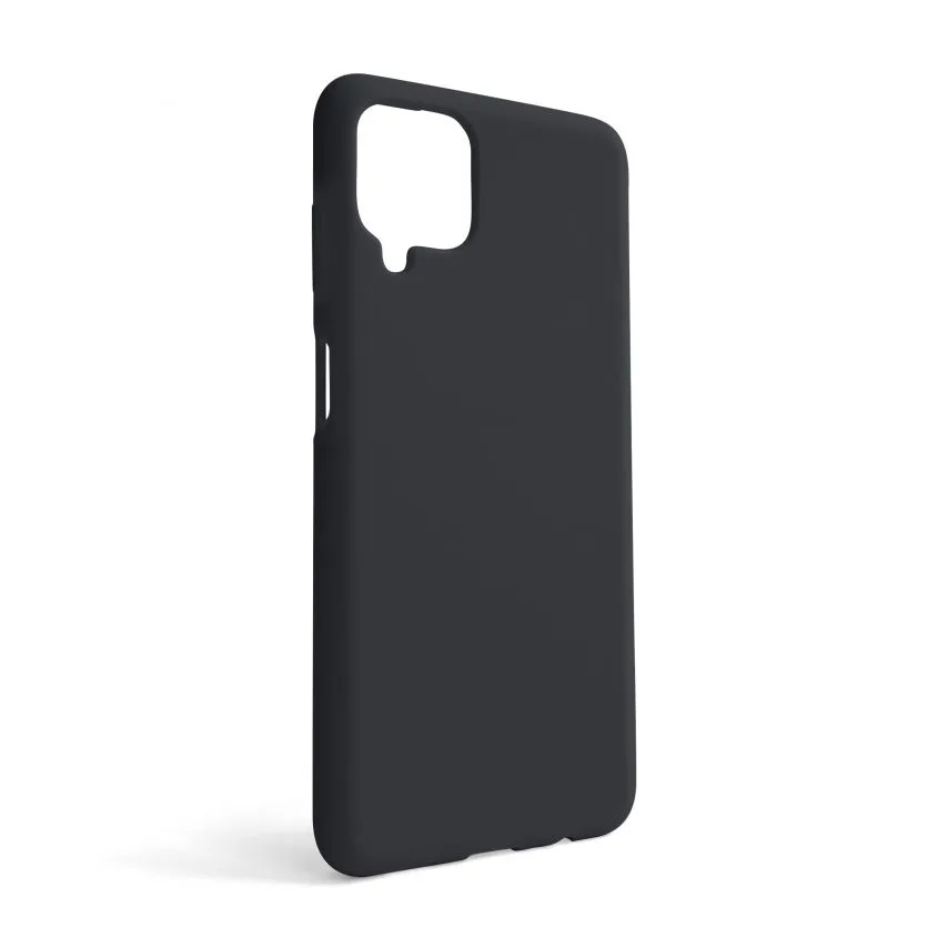 Чохол силіконовий чорний для Samsung Galaxy A12/A125 2020 2021