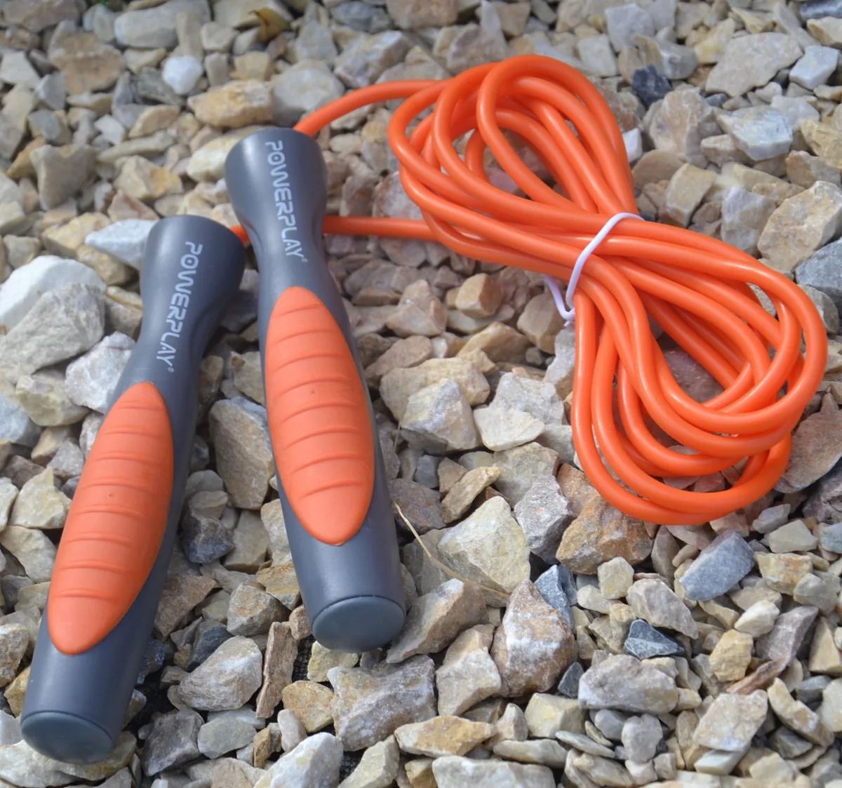 Скакалка Active Point ПВХ 2,7 м Оранжевая