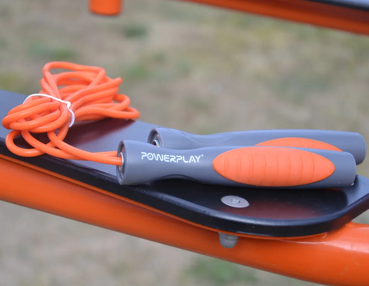 Скакалка Active Point ПВХ 2,7 м Оранжевая