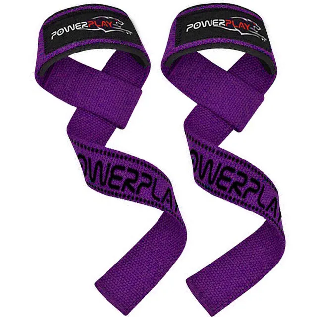 Лямки для тяги Active Point Бавовна 120 кг Фіолетові