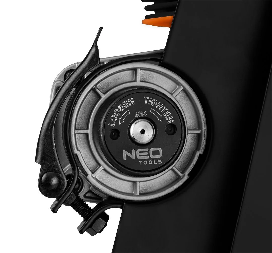 Кутова шліфувальна машина Neo Tools 125 мм, 1000 Вт, 12000 об/хв, 2.0 кг.