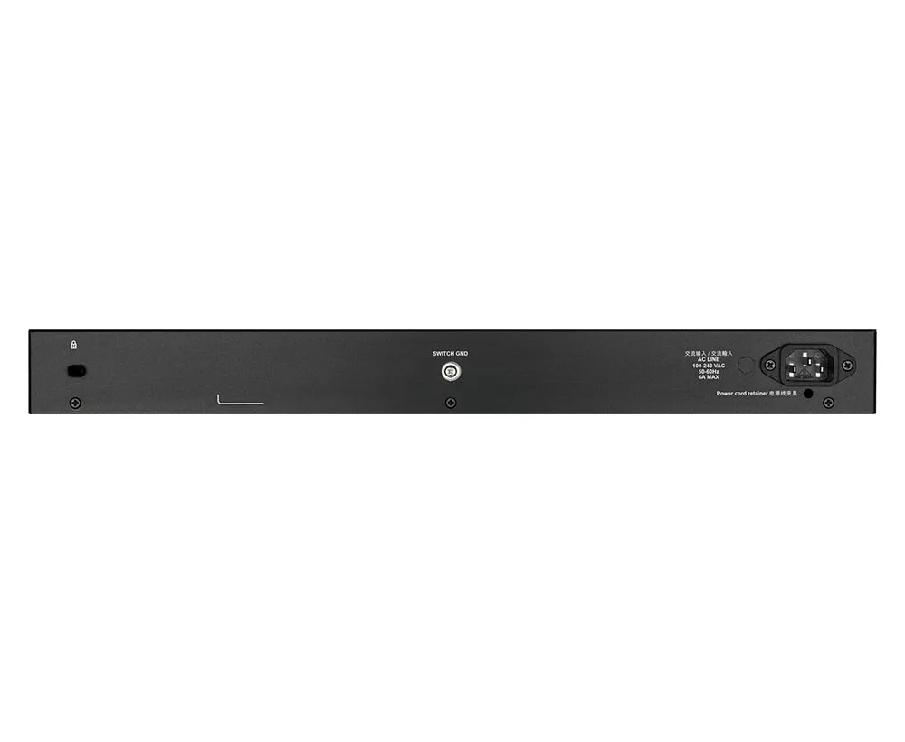 Коммутатор D-Link 48 портов PoE 10/100/1000Base-T 4 порта SFP+ 370W