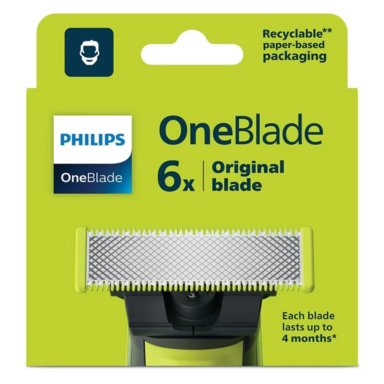 Змінні леза Philips нержавіюча сталь для OneBlade 2 шт