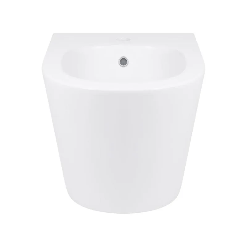 Підвісне біде Qtap Swan 5378 глянцеве керамічне 365х515х320 мм біле