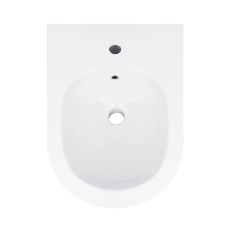 Підвісне біде Qtap Swan 5378 глянцеве керамічне 365х515х320 мм біле