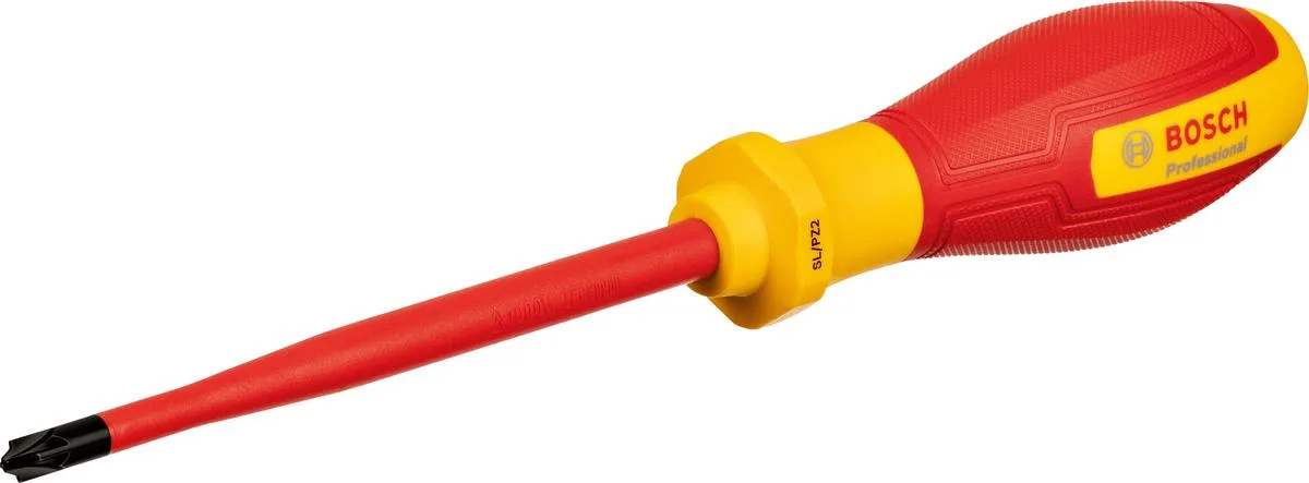 Викрутка Bosch Professional PZ3 125 мм VDE ізоляційна для електрообладнання безпечна ергономічна ручка