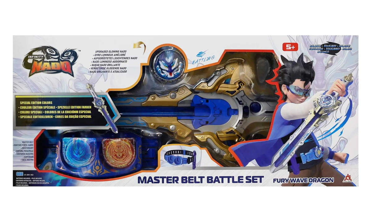 Набір Infinity Nado VI Master Belt Battle Set Лютий Дракон (Fury Wave Dragon)