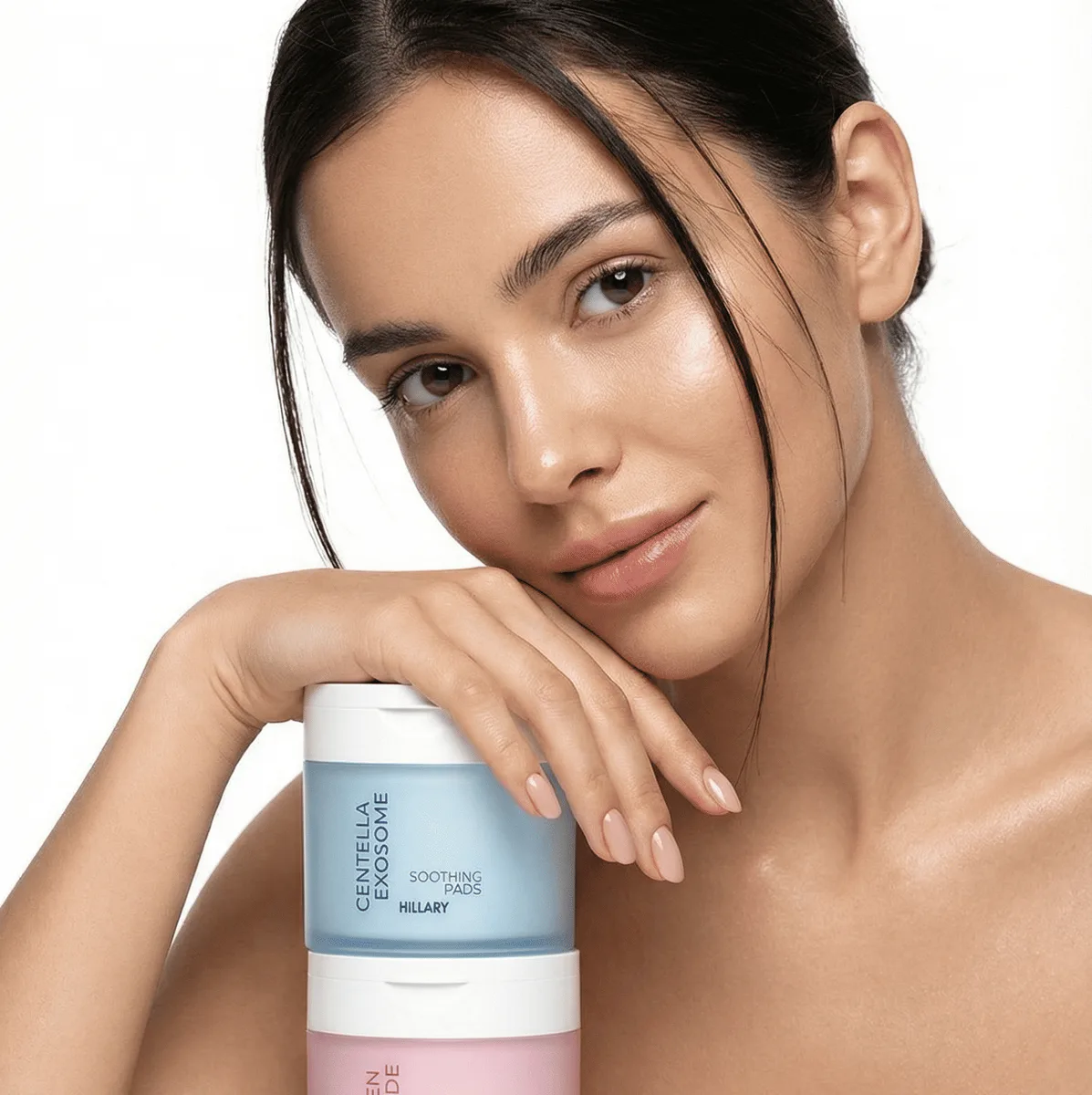 Заспокійливі тонер-педи з екзосомами центелли Hillary Centella Exosome Soothing Pads, 60 шт