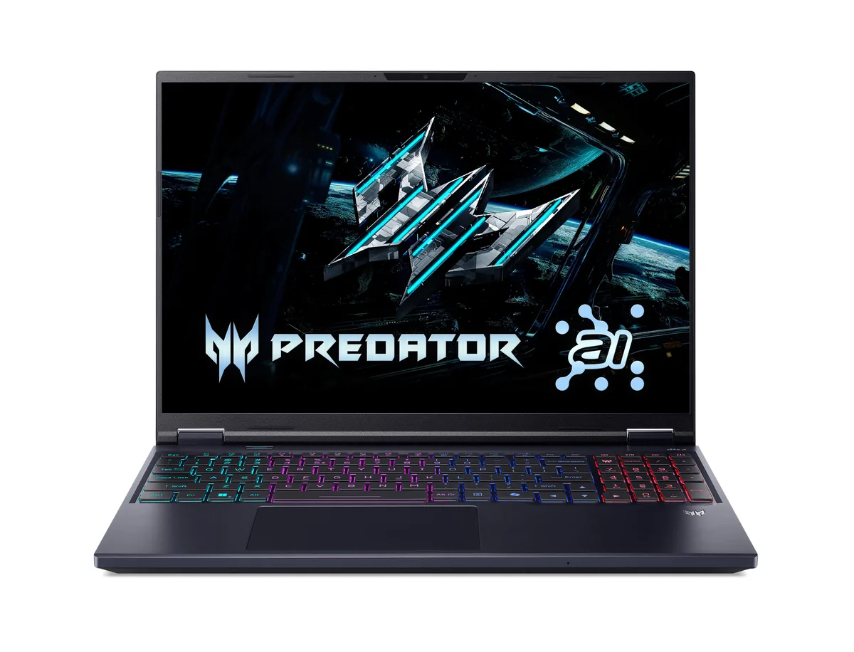 Ноутбук Acer игровой черный 16 IPS 32GB SSD 1TB RTX 5060