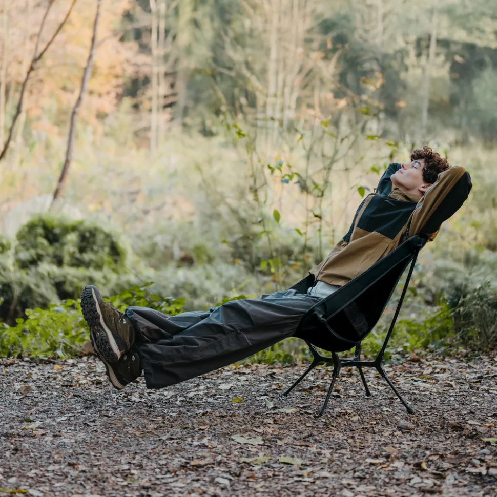 Стілець складаний ультралегкий Naturehike алюміній 55х54х73 см сірий