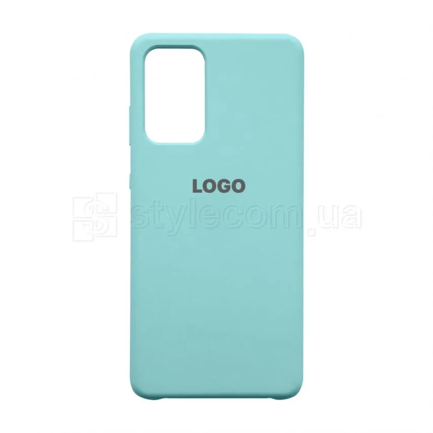 Чохол Silicone для Samsung силікон бірюзовий A72/A725