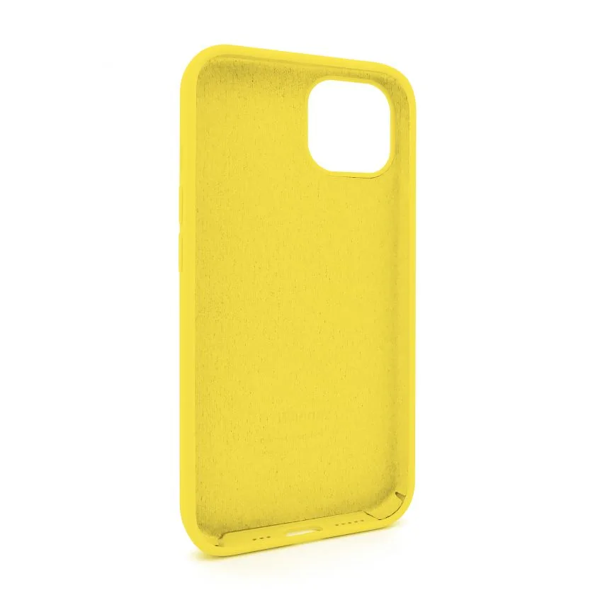 Силіконовий чохол для Apple iPhone 13 жовтий