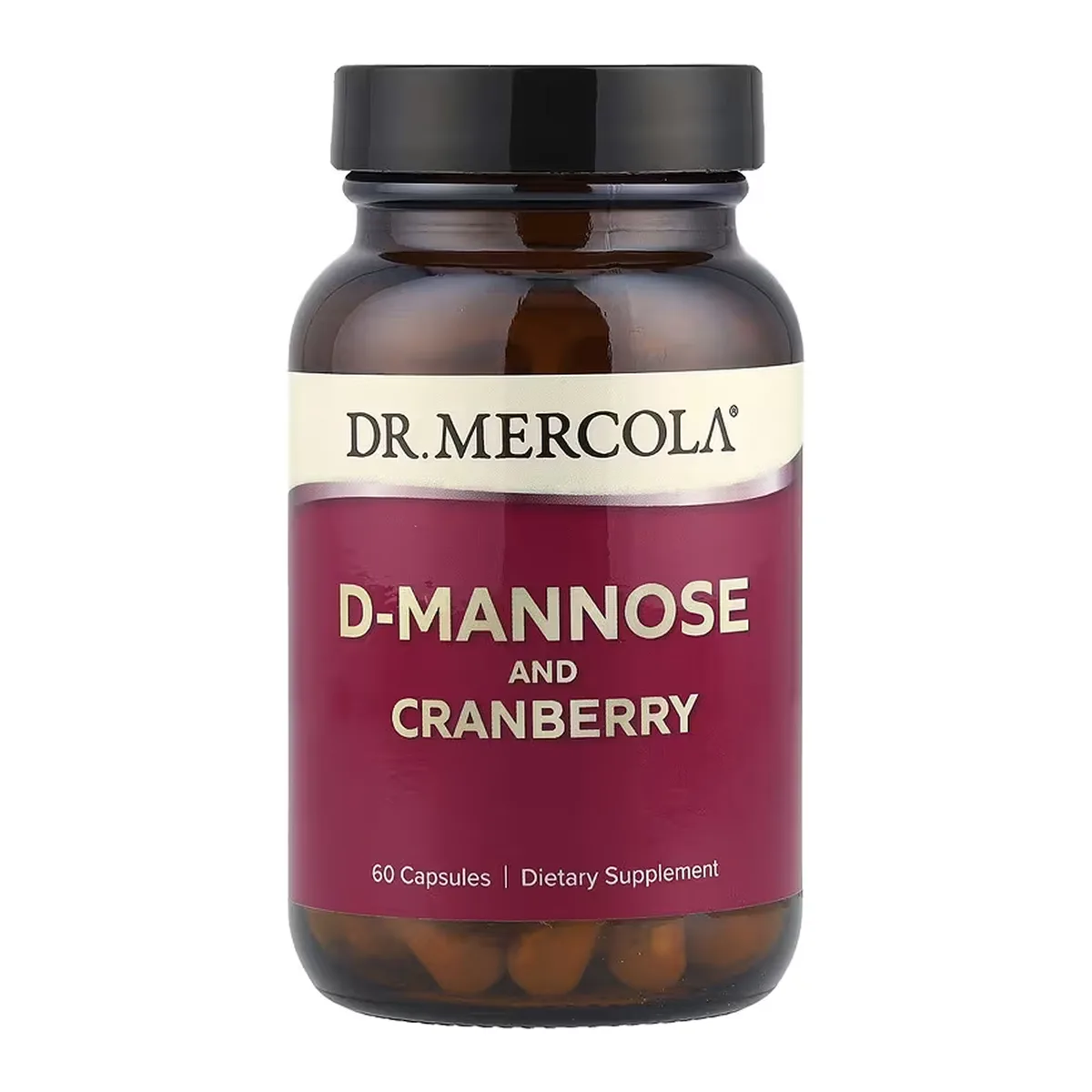 D-Mannose та екстракт журавлини Dr. Mercola 60 капсул