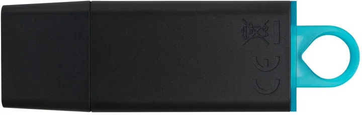 USB накопичувач Kingston 64 ГБ пластик чорний