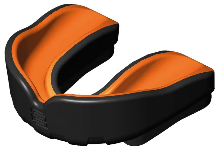 Капа MAKURA термопластик доросла 11+ Black Orange
