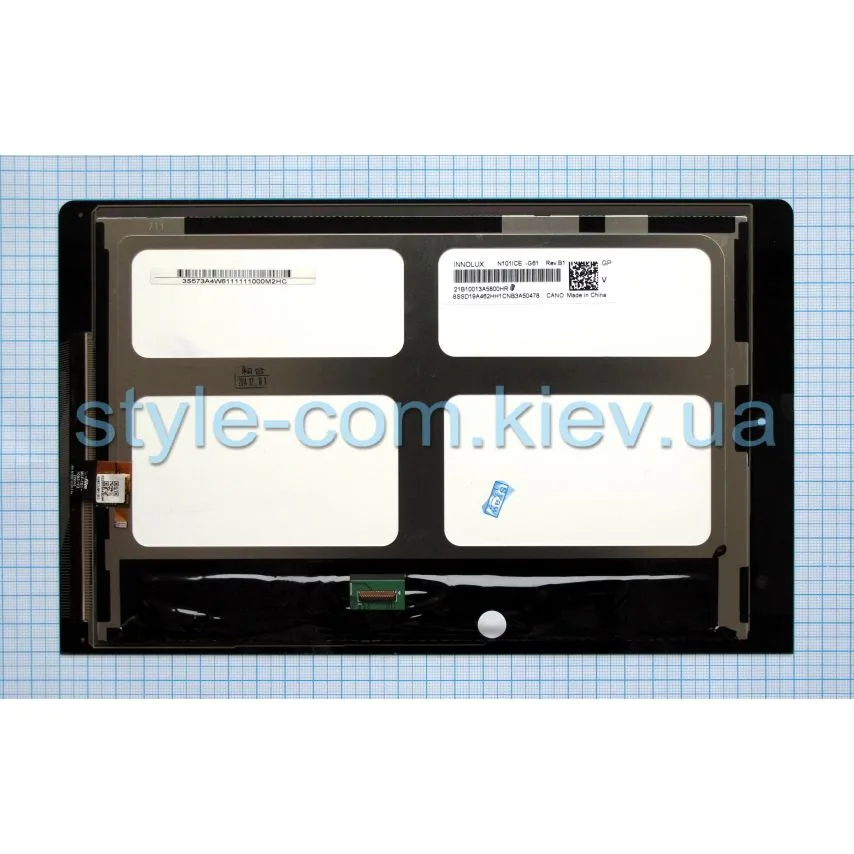 Дисплей Lenovo LCD 10" TFT чорний з сенсорним екраном Original Quality