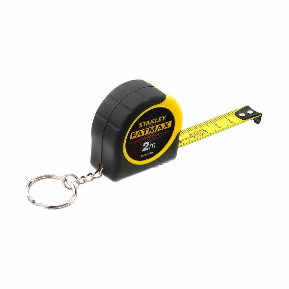 Рулетка Stanley FATMAX 2м 13мм двокомпонентний корпус вимірювальний інструмент для будівництва вимірювач довжини