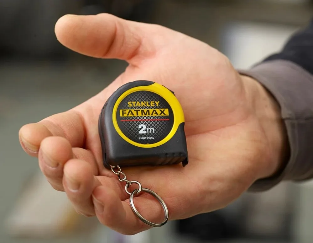 Рулетка Stanley FATMAX 2м 13мм двокомпонентний корпус вимірювальний інструмент для будівництва вимірювач довжини