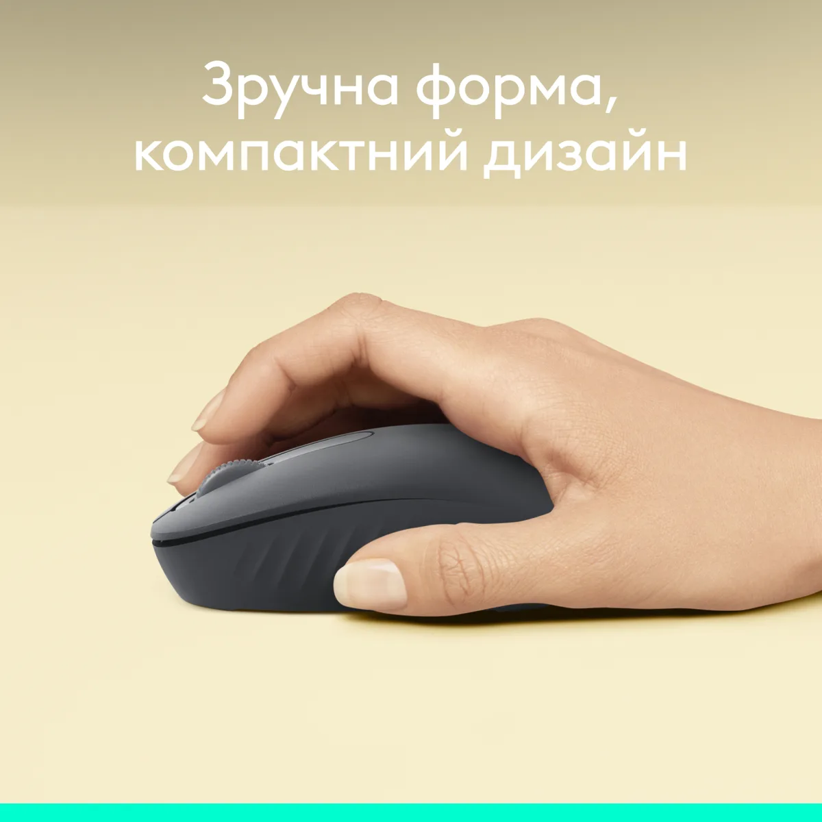 Миша Logitech Bluetooth маленька сірий 1000 dpi