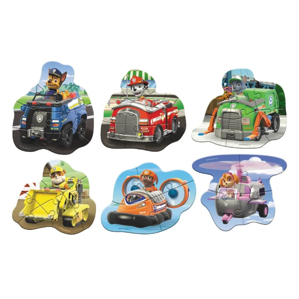Дитячий пазл DoDo Toys 18 елементів картонний Щенячий патруль багатокольоровий