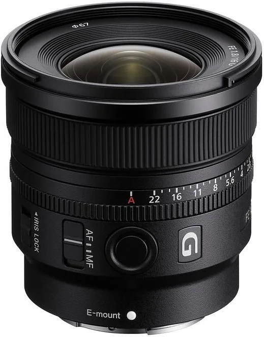 Об'єктив Sony E 16 мм f/1.8 G надширококутний 67 мм чорний