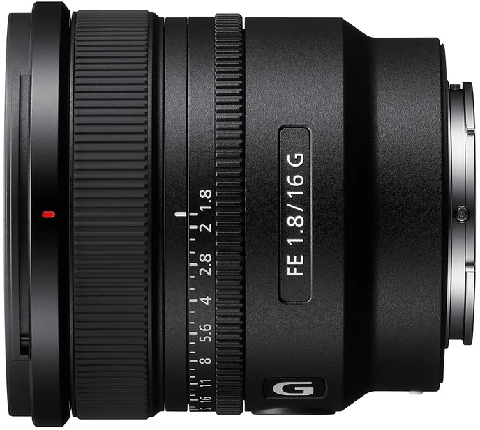 Об'єктив Sony E 16 мм f/1.8 G надширококутний 67 мм чорний