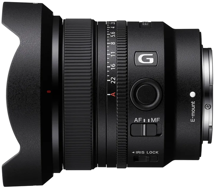 Об'єктив Sony E 16 мм f/1.8 G надширококутний 67 мм чорний