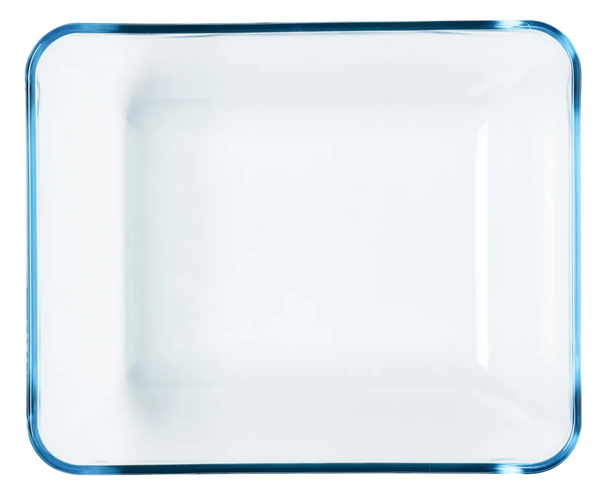 Форма для запікання Pyrex боросилікатне скло 28х22 см прозора з кришкою