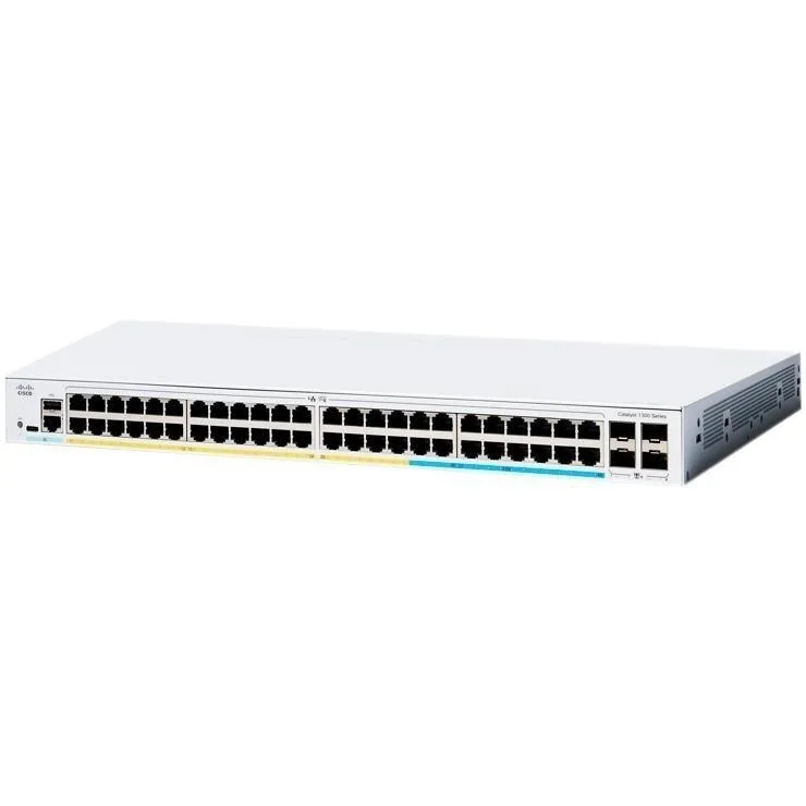 Коммутатор Cisco Catalyst 1300 48xGE, 4x1G SFP
