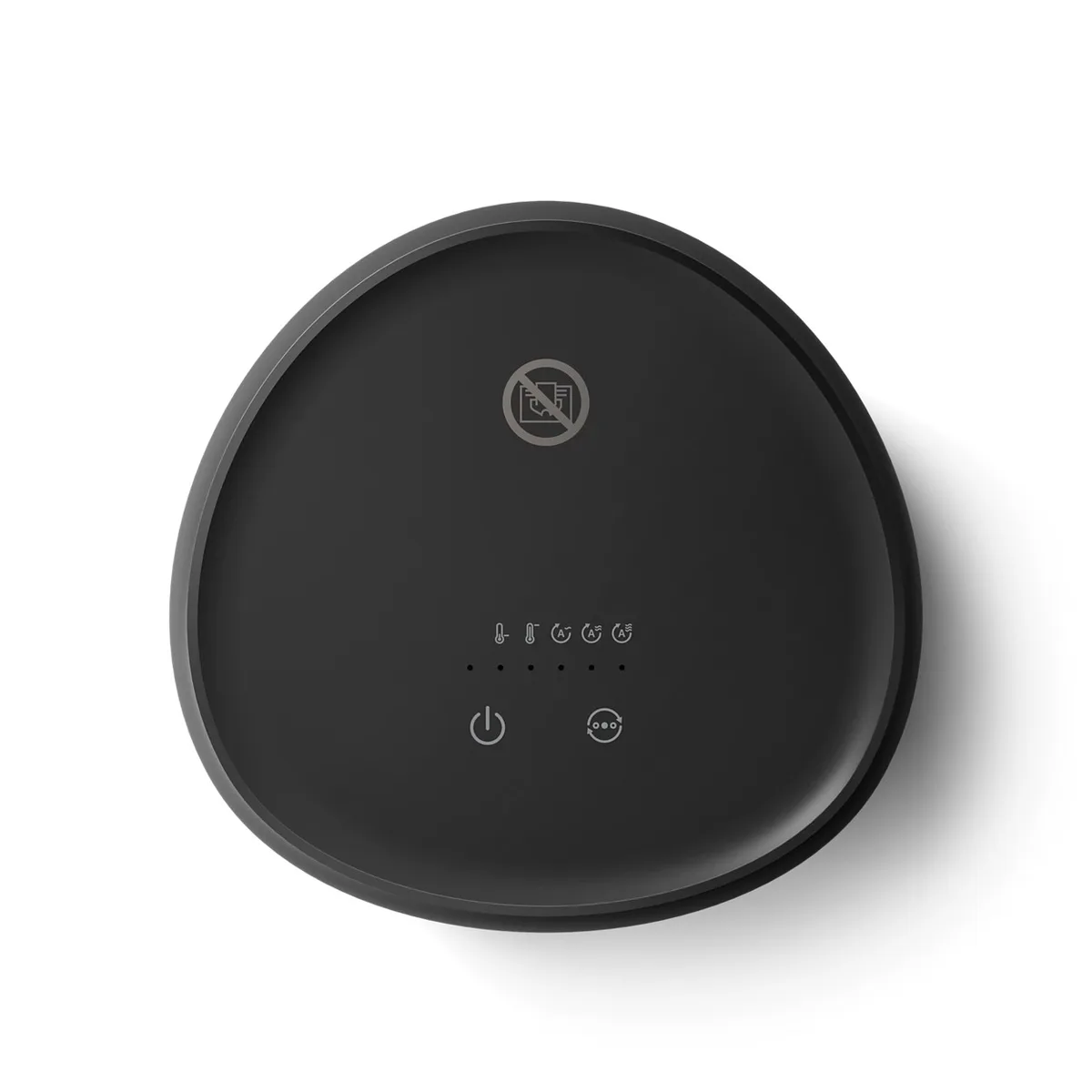 Тепловой вентилятор Philips 2000 Series, для помещений до 15 м2, мощность 1500 Вт, электронное управление, керамический нагревательный элемент, Wi-Fi, темно-серого цвета