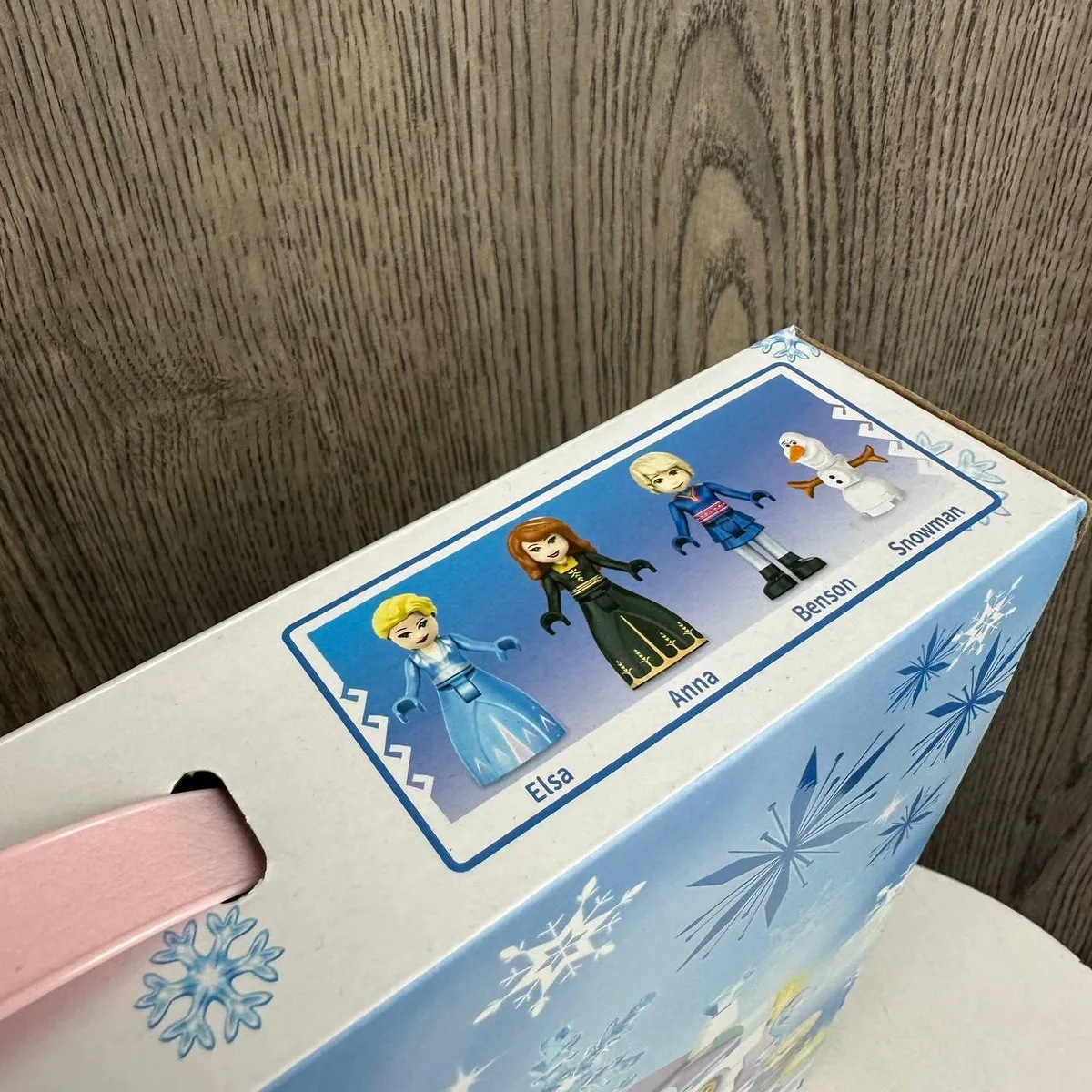 Дитячий конструктор карета Frozen 38х26х6 см пластик 258 деталей різні кольори