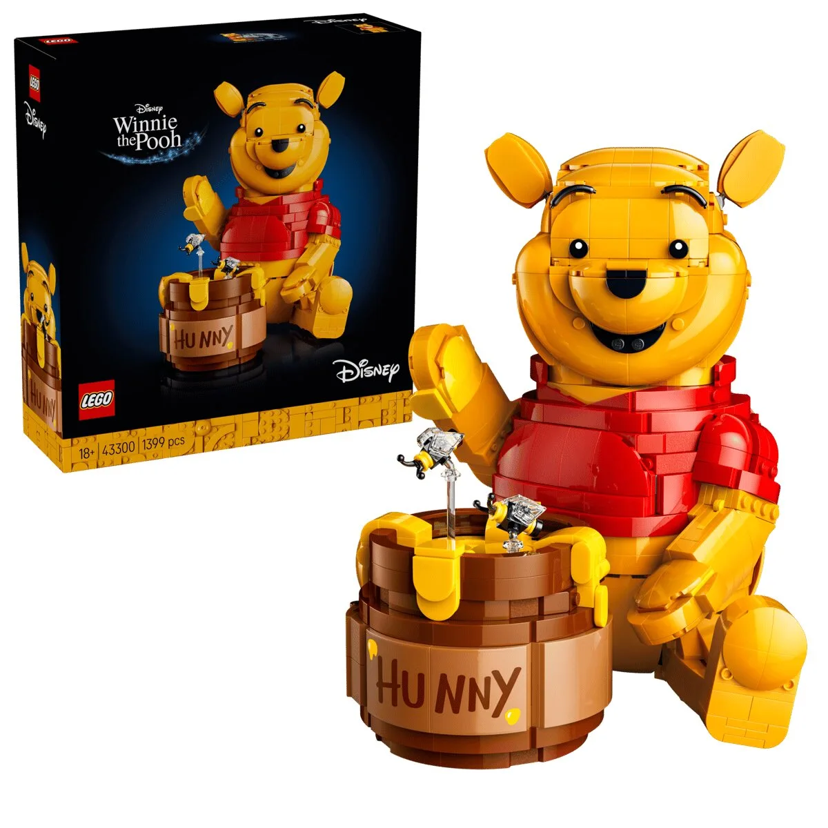 Конструктор LEGO Disney Classic 1399 деталей Вінні-Пух різнокольоровий