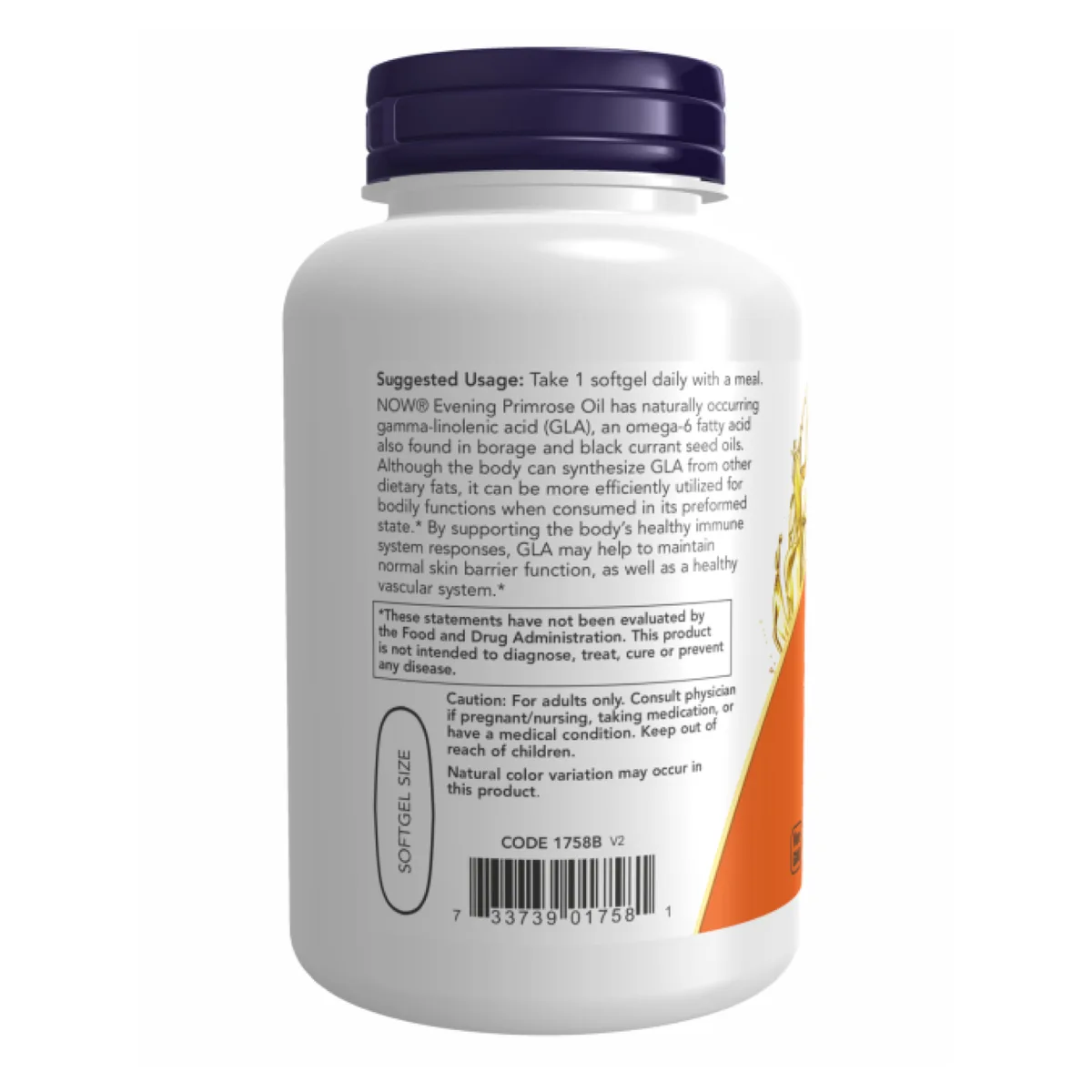 Вечірня примула олія Now Foods 1000 мг 90 вегетаріанських капсул