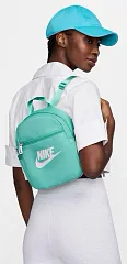 Рюкзак NIKE поліестер 25x20x10 см бірюзовий жіночий