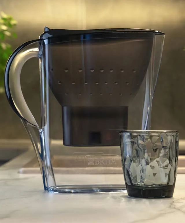 Фильтровальный кувшин Brita Marella XL Memo MXPro 35л (2л очищенной воды) с картриджем для фильтрации, серый