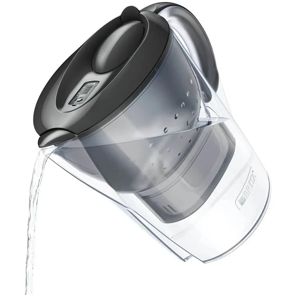 Фильтровальный кувшин Brita Marella XL Memo MXPro 35л (2л очищенной воды) с картриджем для фильтрации, серый