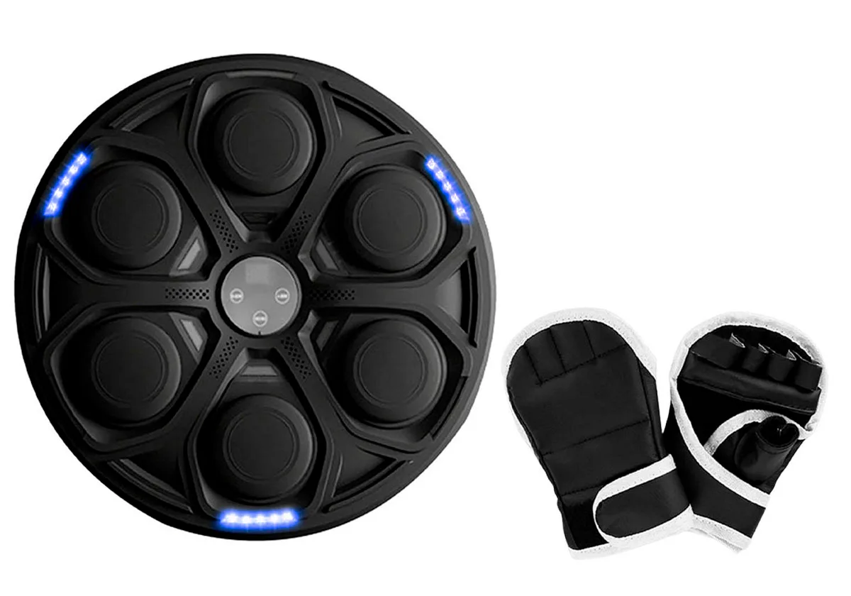 Настінний боксерський тренажер EasyFit ABS-пластик 43х6 см Чорний