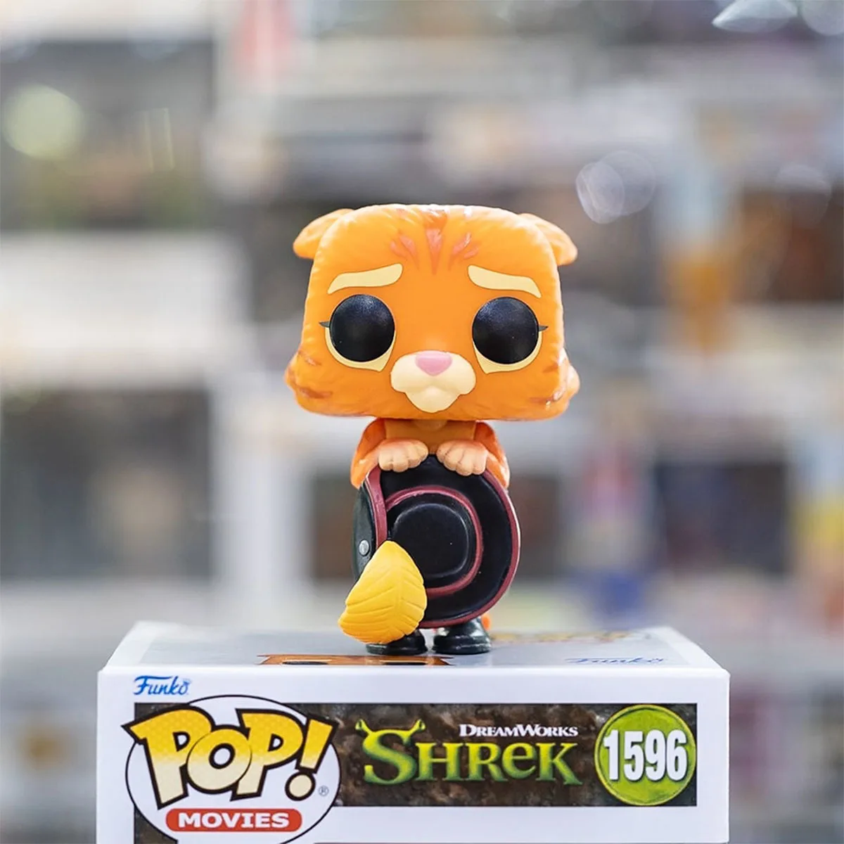 Ігрова фігурка Funko вінілова 6х5,5х11,4 см Кіт у чоботях Шрек