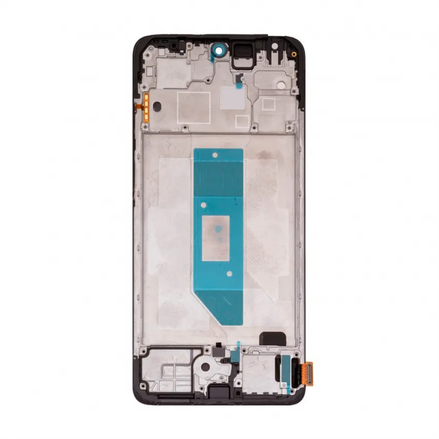 Дисплей IPS 160х73 мм чорний для Xiaomi Redmi Note 14 4G з сенсорним екраном і рамкою
