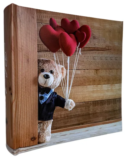 Фотоальбом EVG 10х15 300 фотокарток ламінований картон Bear Love