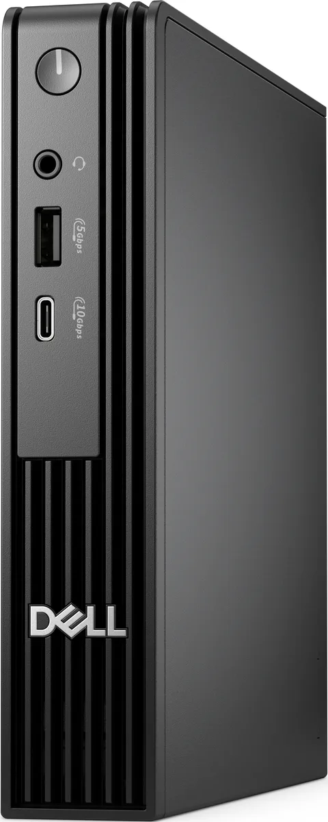 Персональный компьютер неттоп Dell Pro Micro, Intel i3-14100T, 8GB, F512GB, UMA, WiFi, клавиатура + мышь, Win11P.