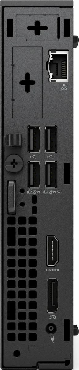 Персональный компьютер неттоп Dell Pro Micro, Intel i3-14100T, 8GB, F512GB, UMA, WiFi, клавиатура + мышь, Win11P.
