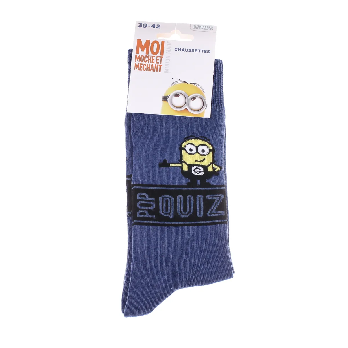 Шкарпетки MINIONS хлопок 39-42 синий голубой