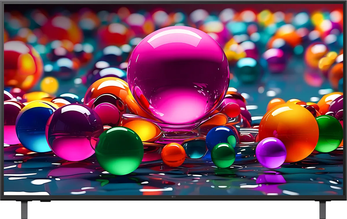 Телевізор LG LED 50 дюймів 4K Smart WebOS Чорний
