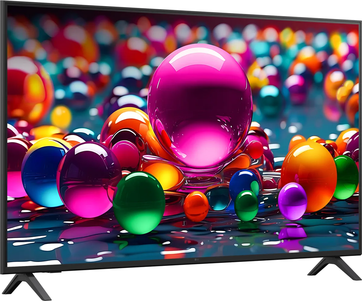 Телевізор LG LED 50 дюймів 4K Smart WebOS Чорний