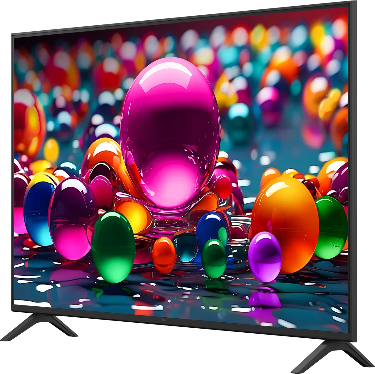 Телевізор LG LED 50 дюймів 4K Smart WebOS Чорний
