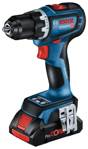 Акумуляторний шурупокрут-дриль Bosch Professional 18В 5А·год ударний потужний інструмент для монтажу та ремонту