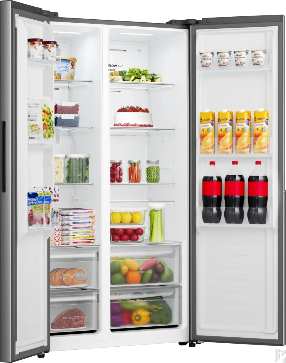 Холодильник Gorenje нержавеющая сталь 179х62х91 см 544 л A+ NoFrost+