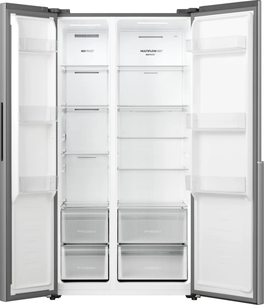 Холодильник Gorenje нержавеющая сталь 179х62х91 см 544 л A+ NoFrost+